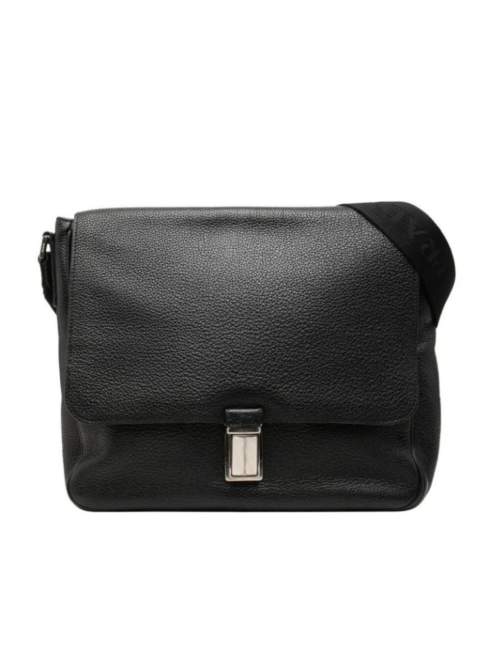 Prada Crossbody Shoulder Bag Black Leather